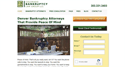 Desktop Screenshot of coloradobankruptcyguide.com